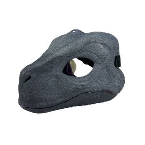 Velociraptor Dinosaur Mask "blue" Jurassic Park Cosplay realistic mouth movement